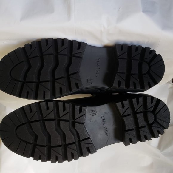 NEW!!! Nine West Wylie Women's Combat Boots -7M - Picture 4 of 14